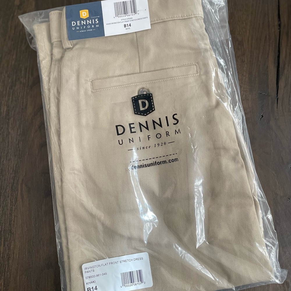 Dennis Uniform Khaki Pants